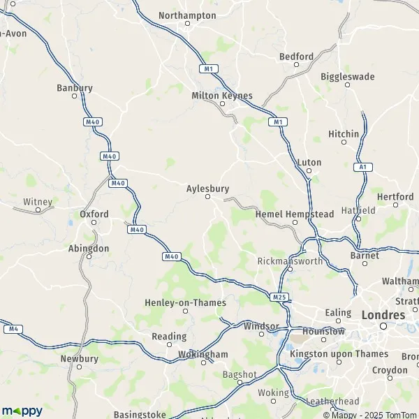 Map Weedon map of Weedon (HP22 4) and practical information